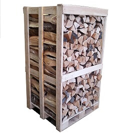 Pre-stacked Split Firewood